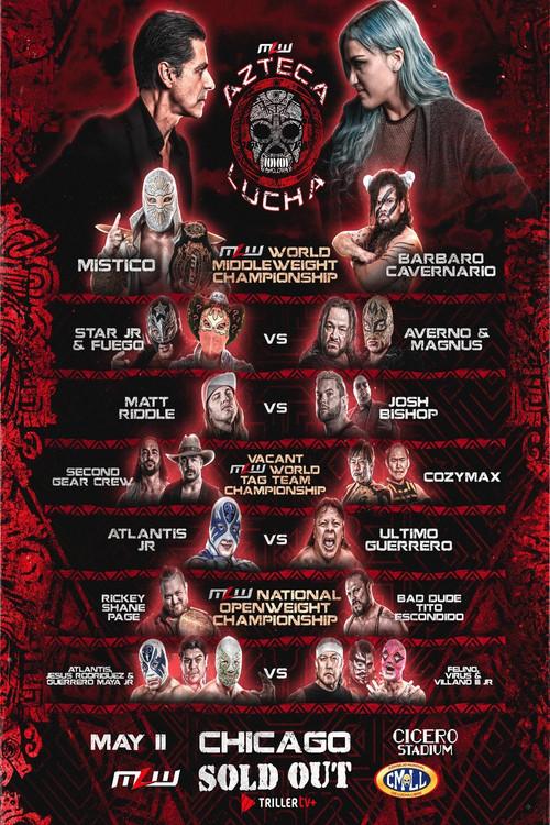 MLW Azteca Lucha 2024 2024 official movie poster