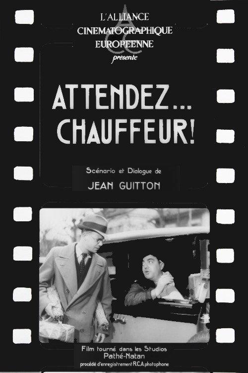 Attendez... chauffeur! 1933 official movie poster