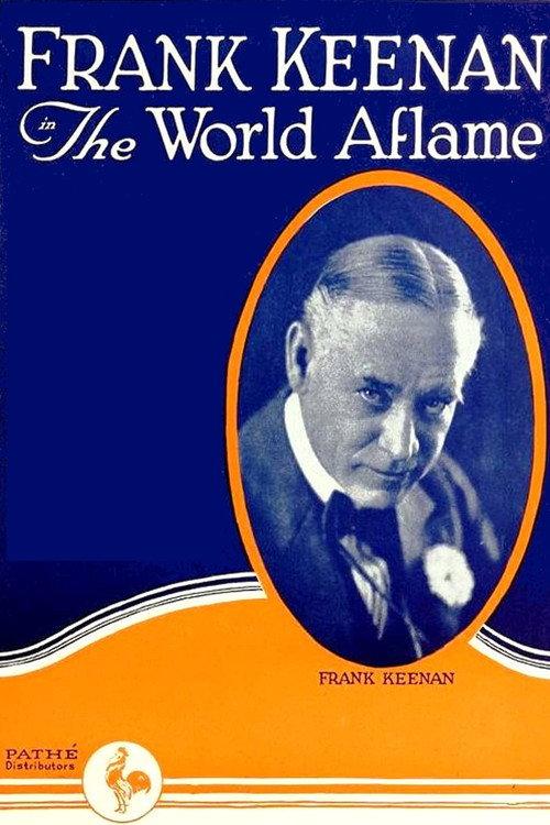 The World Aflame 1919 official movie poster