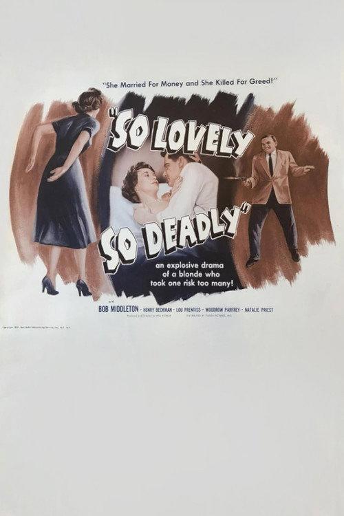 So Lovely, So Deadly 1957 official movie poster