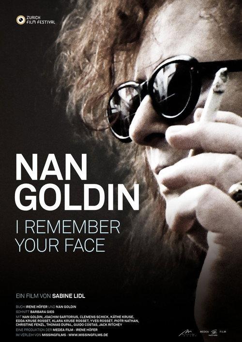 Nan Goldin: I Remember Your Face 2024 official movie poster