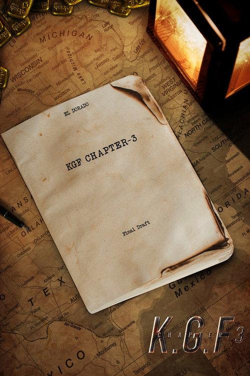 K.G.F: Chapter 3 official movie poster