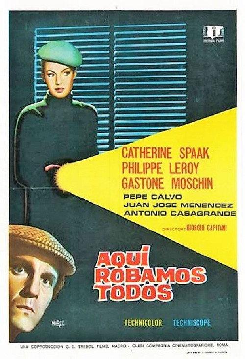Night Is Made for Stealing 1967 official movie poster