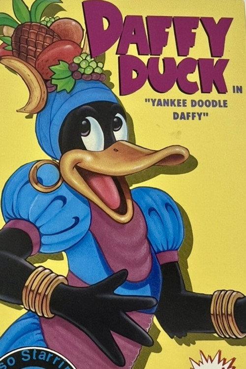 Daffy Duck And Friends Yankee Doodle Daffy 1943 official movie poster