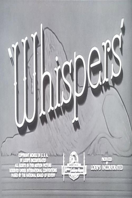 Whispers 1941 official movie poster