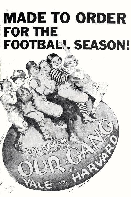 Yale vs. Harvard 1927 official movie poster