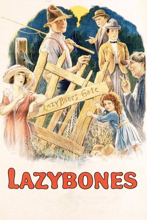 Lazybones 1925 official movie poster