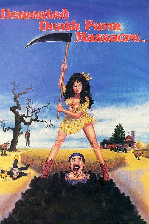 Demented Death Farm Massacre 1972 official movie poster