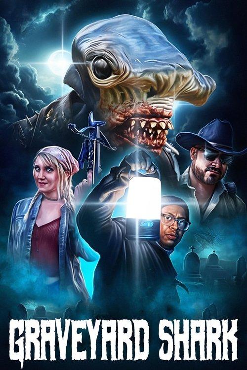 Graveyard Shark 2024 official movie poster