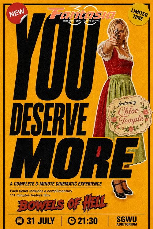 You Deserve More! 2026 official movie poster