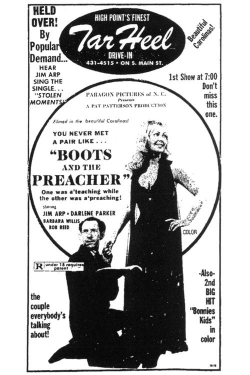 Boots and the Preacher 1972 official movie poster