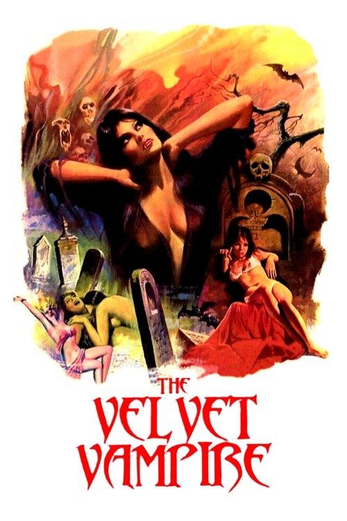 The Velvet Vampire 1971 official movie poster