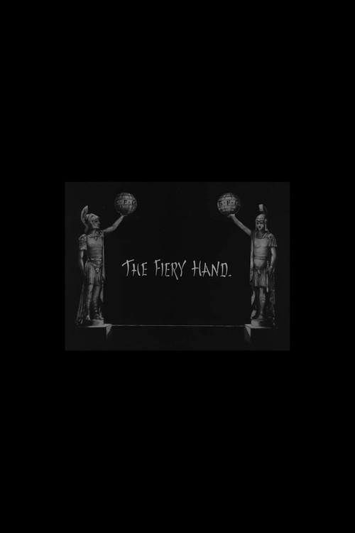 The Fiery Hand 1923 official movie poster