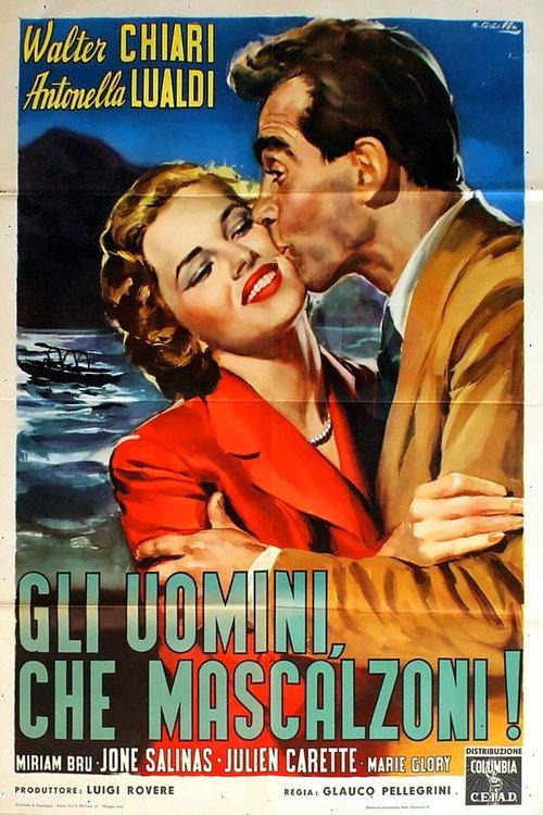Gli uomini, che mascalzoni! 1953 official movie poster