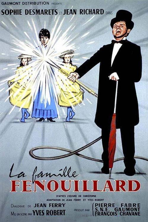 The Fenouillard Family 1961 official movie poster