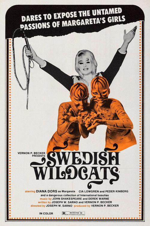 Swedish Wildcats 1972 official movie poster