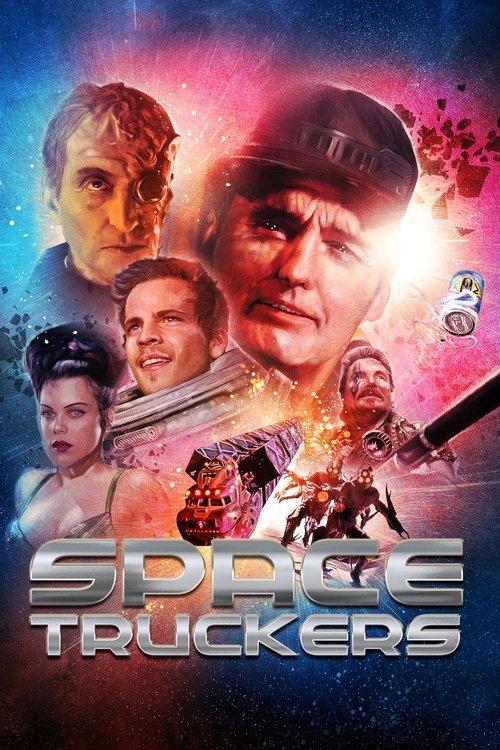 Space Truckers 1996 official movie poster
