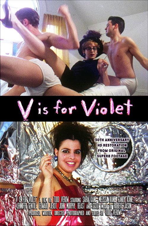 V Is for Violet 1989 official movie poster
