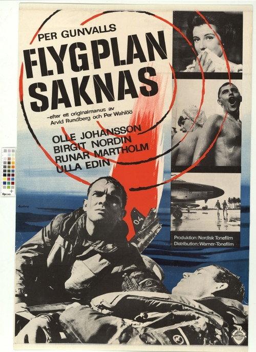 Flygplan saknas 1965 official movie poster