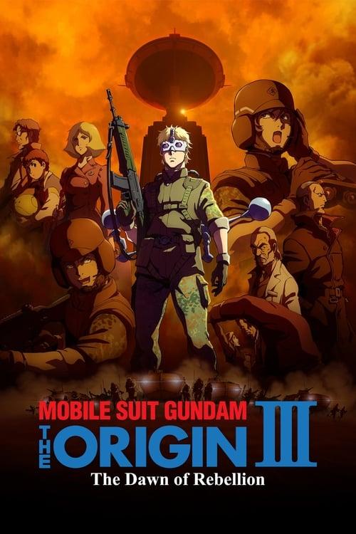Mobile Suit Gundam: The Origin III - Dawn of Rebellion 2016 official movie poster