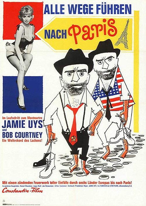 All the Way to Paris 1966 official movie poster