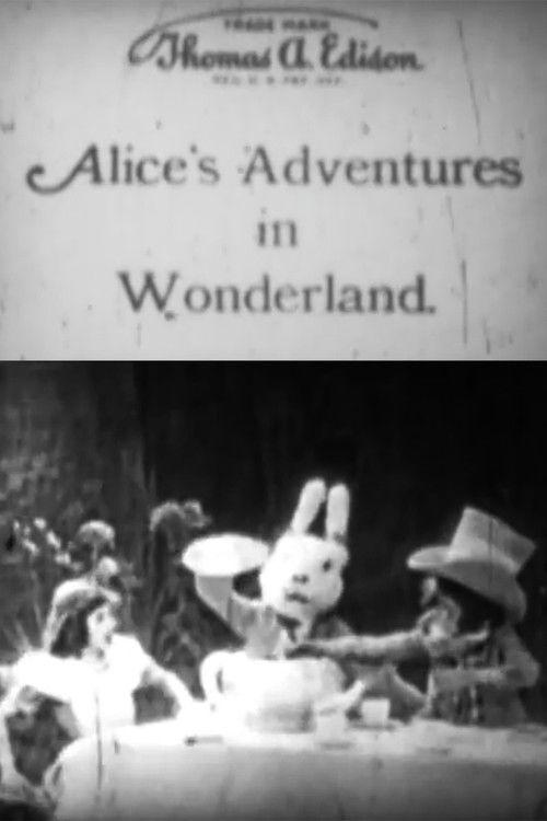 Alice's Adventures in Wonderland 1910 official movie poster