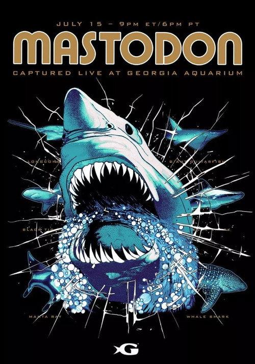 Mastodon: Captured Live at Georgia Aquarium 2021 official movie poster