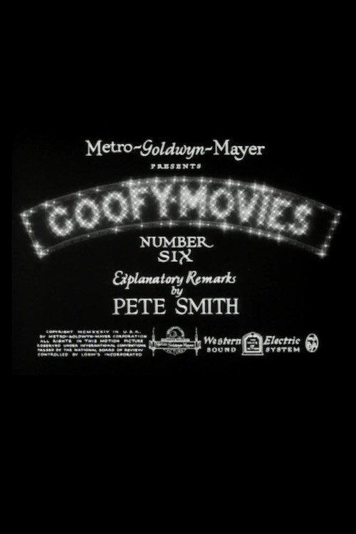 Goofy Movies Number Six 1934 official movie poster