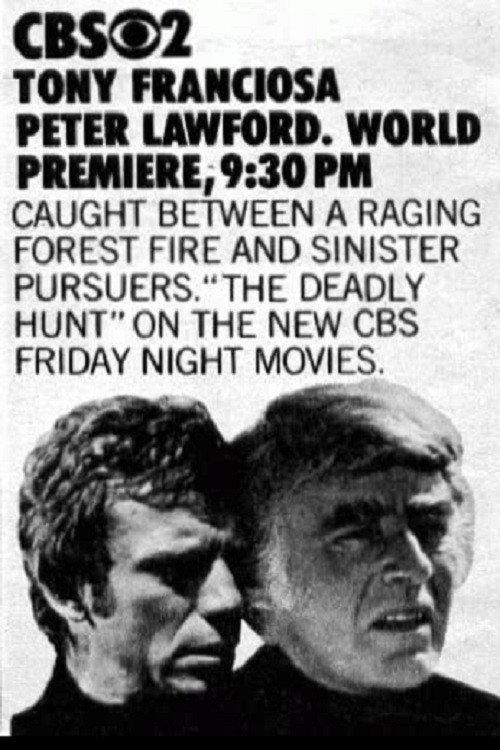 The Deadly Hunt 1971 official movie poster