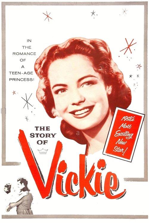 The Story of Vickie 1954 official movie poster
