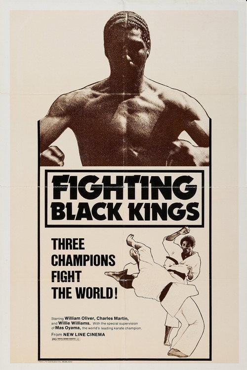 Fighting Black Kings 1976 official movie poster