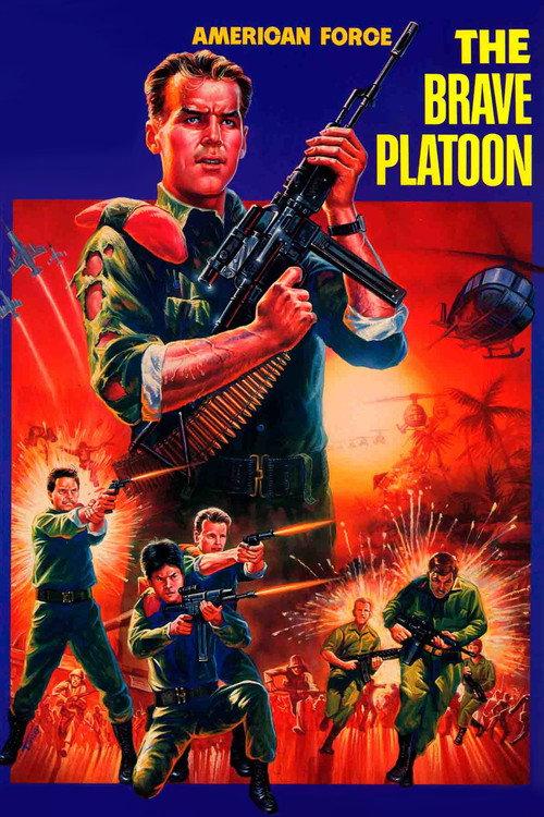 American Force: The Brave Platoon 1987 official movie poster