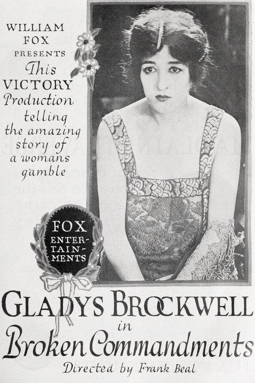 The Broken Commandments 1919 official movie poster