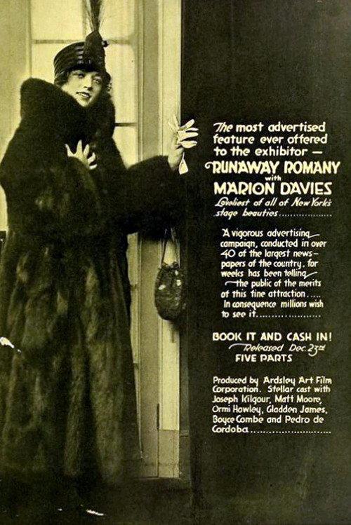 Runaway Romany 1917 official movie poster