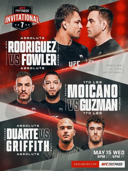UFC Fight Pass Invitational 7 2024 official movie poster