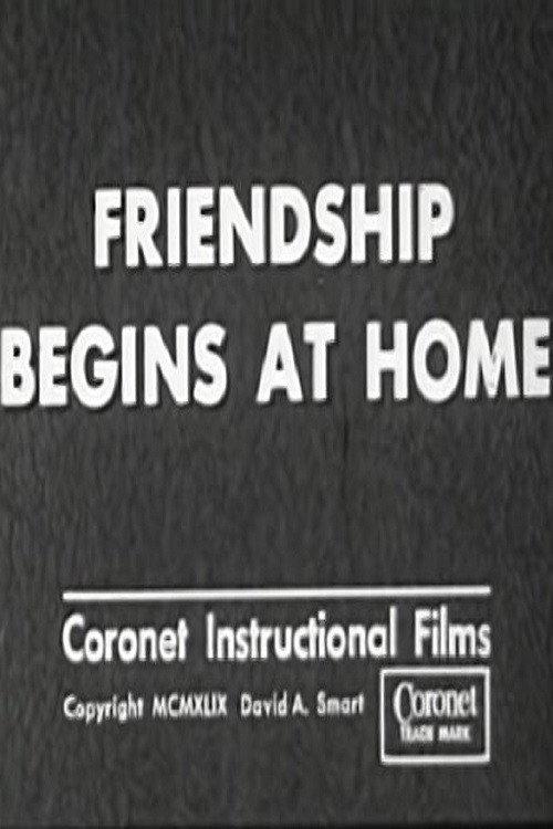 Friendship Begins At Home 1949 official movie poster