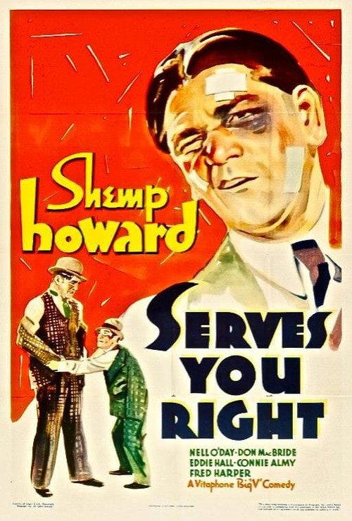 Serves You Right 1935 official movie poster