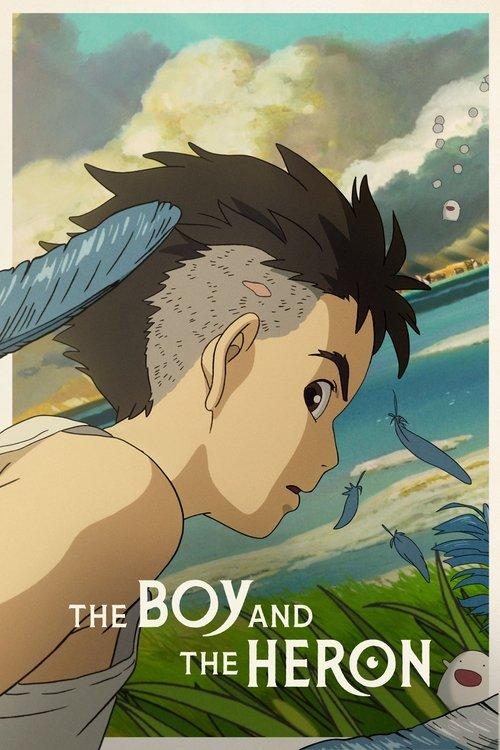 The Boy and the Heron 2023 official movie poster