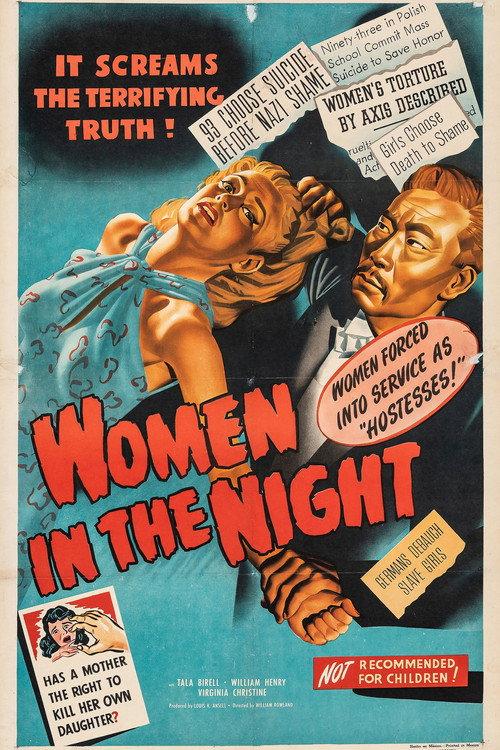 Women in the Night 1948 official movie poster