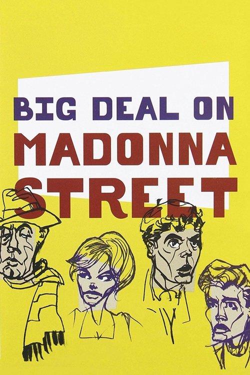 Big Deal on Madonna Street 1958 official movie poster