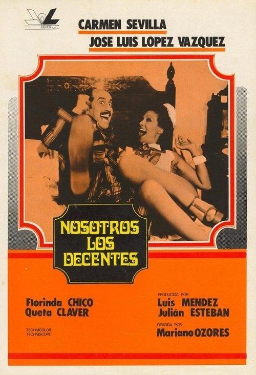 Nosotros, los decentes 1976 official movie poster