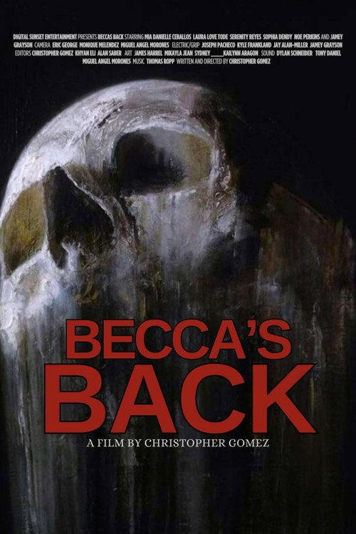 Becca's Back 2025 official movie poster