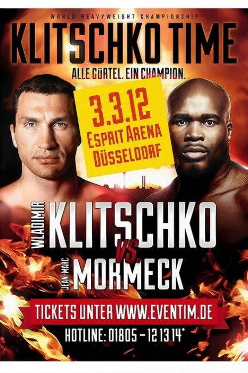 Wladimir Klitschko vs. Jean-Marc Gilbert Mormeck 2012 official movie poster