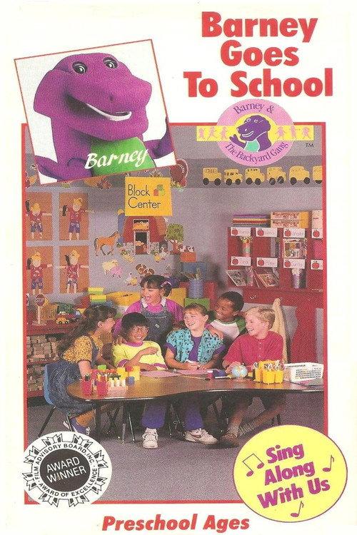 Barney Goes to School 1990 official movie poster
