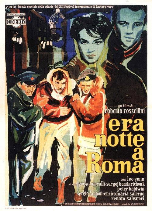 Escape by Night 1960 official movie poster