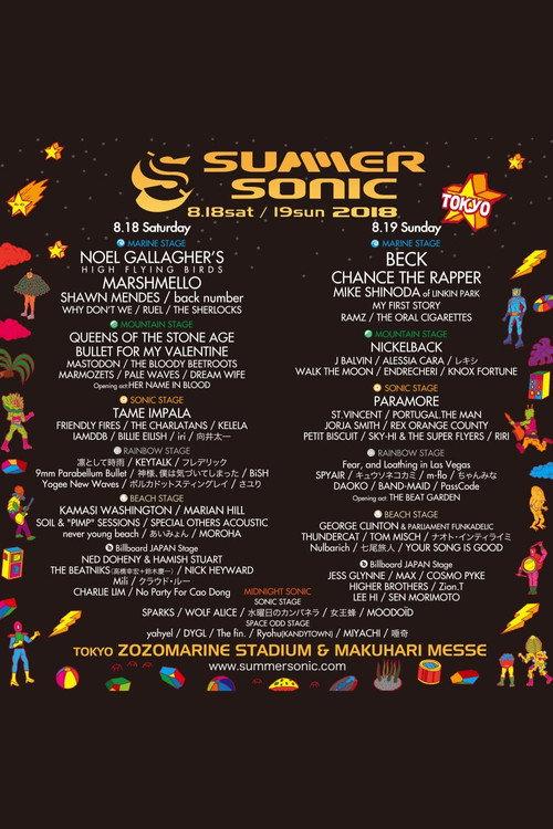 BiSH - Summer Sonic 2018 Highlights 2018 official movie poster