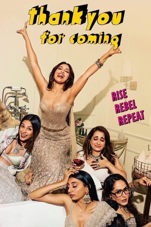 Thank You For Coming 2023 official movie poster