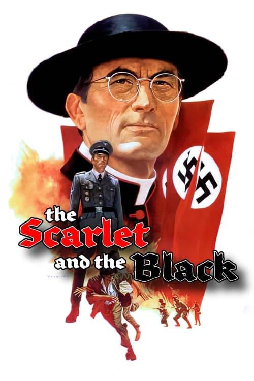 The Scarlet and the Black 1983 official movie poster