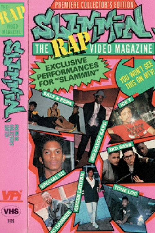 Slammin' Rap Video Magazine Vol. 1 1990 official movie poster