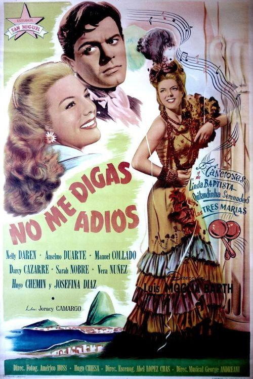 Don't Tell Me Goodbye 1950 official movie poster